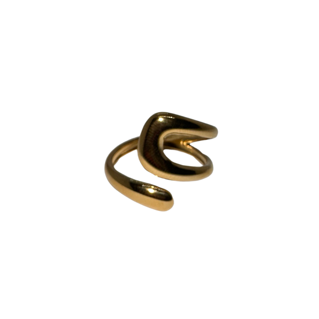 Ocean Amber Ring