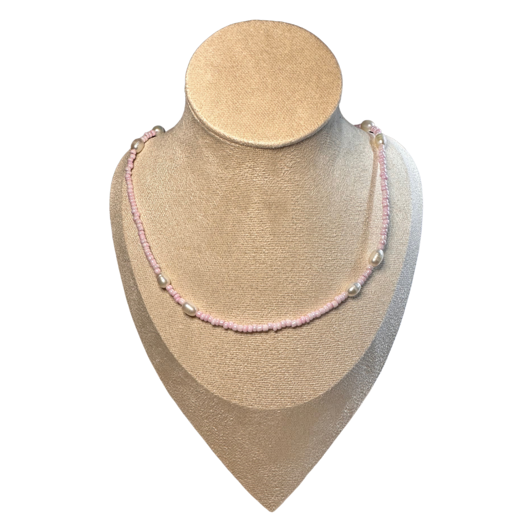 Pink Ray Necklace