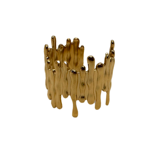 Golden Bamboo Ring